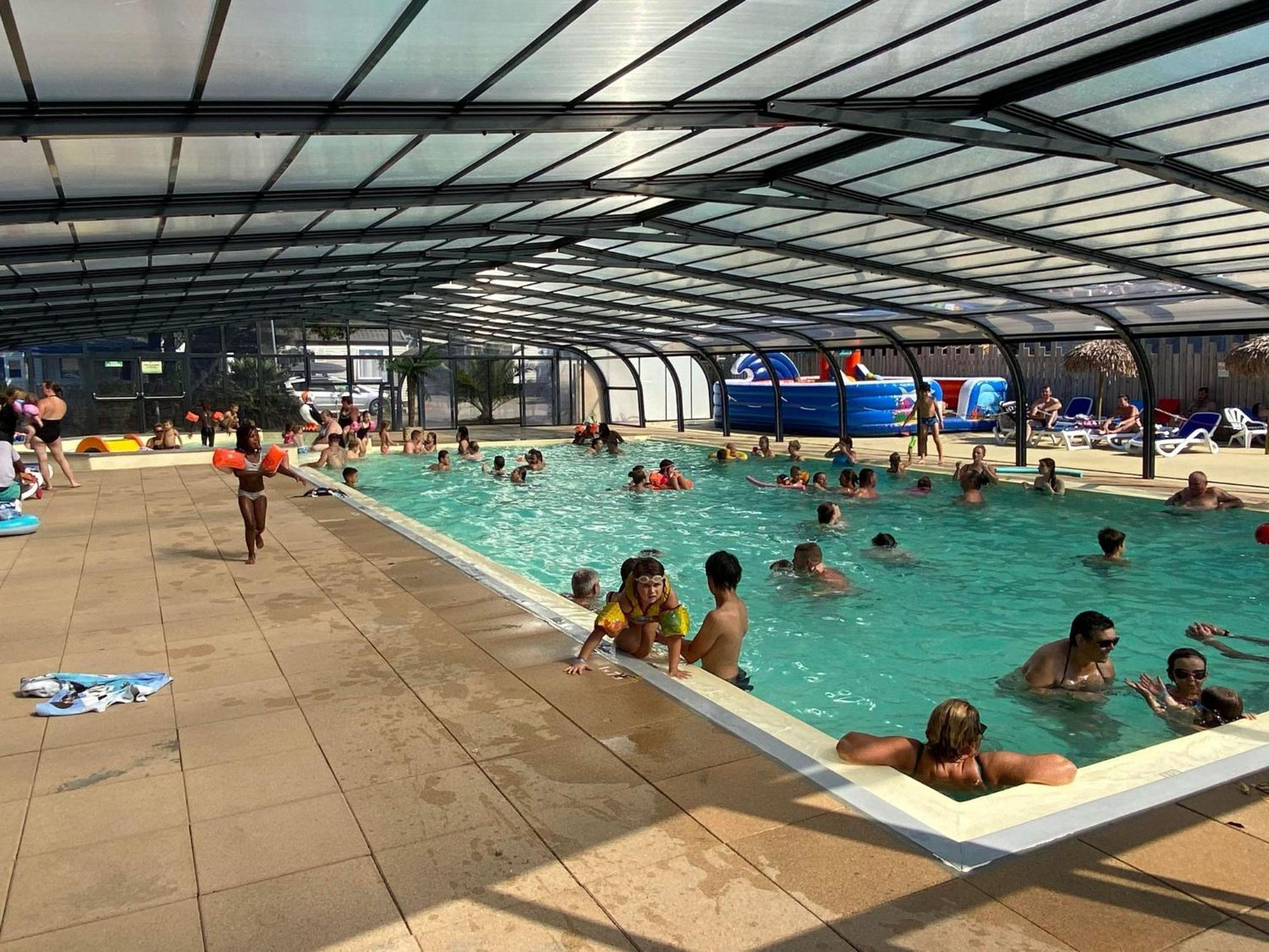 Camping De L'Etang Du Pays Blanc Guérande Exterior foto