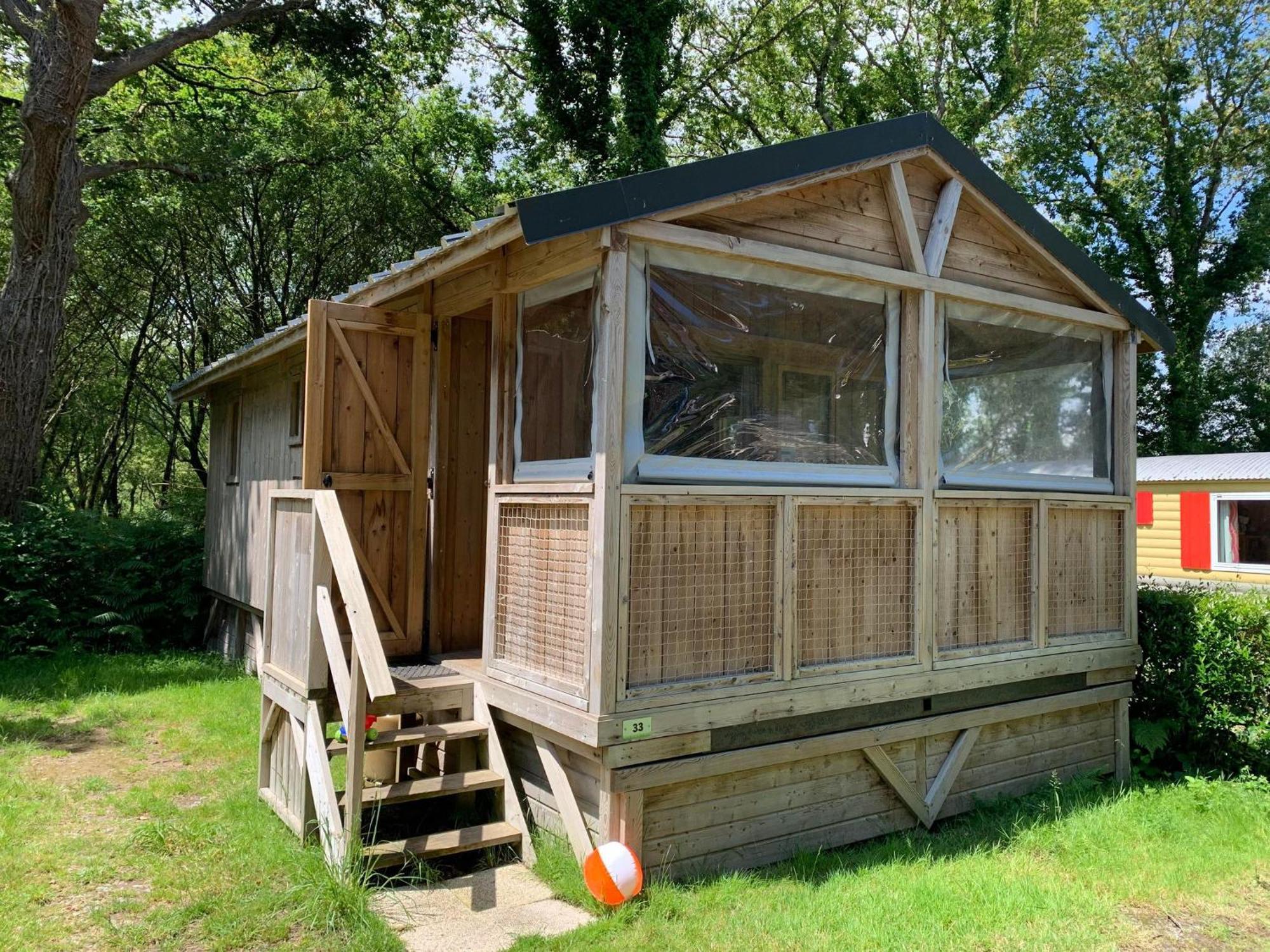 Camping De L'Etang Du Pays Blanc Guérande Exterior foto